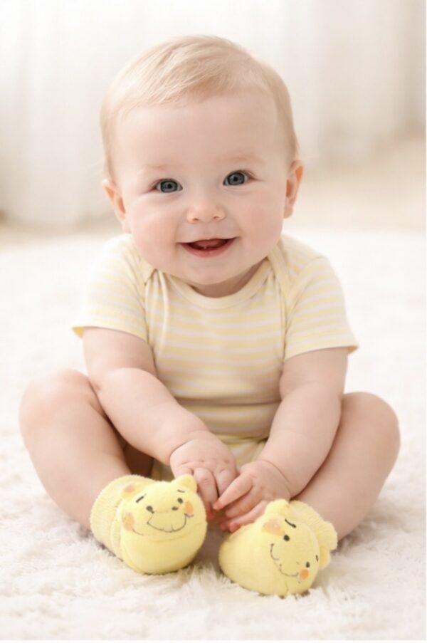 Skarpetki 3D🐸 koniec ślizgania się twojego dziecka