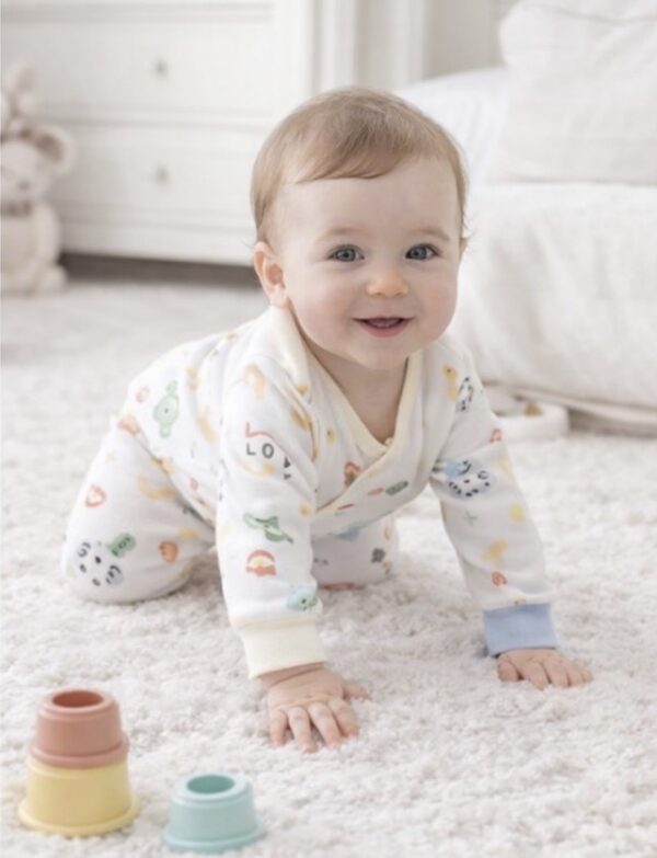 Śpiochy niemowlęce unisex