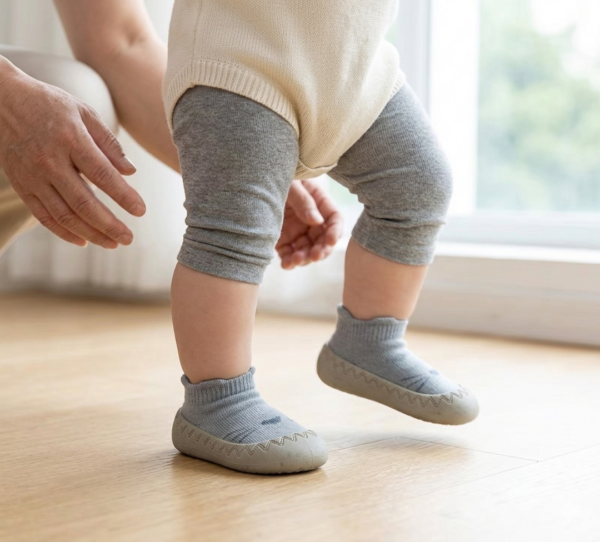 Antypoślizgowe Skarpetki – niebieski