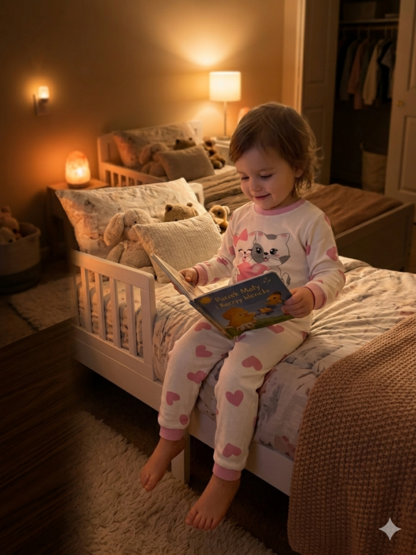 Piżama dziecięca z kotkami