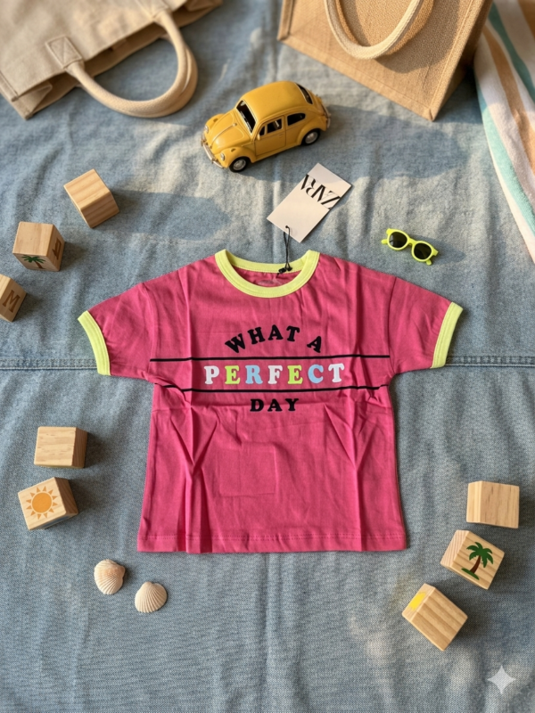 T-shirt dziecięcy perfect day