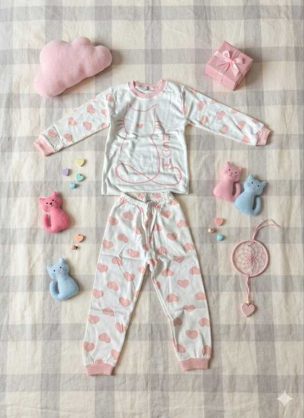 Piżama dla dziewczynki 4–6 lat